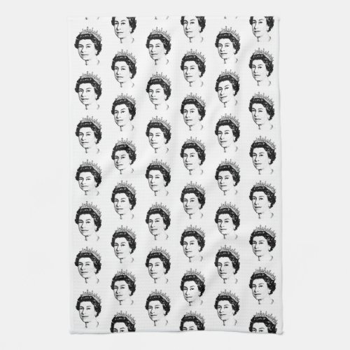 In Loving Memory of HM Queen Elizabeth II Kitchen Towel