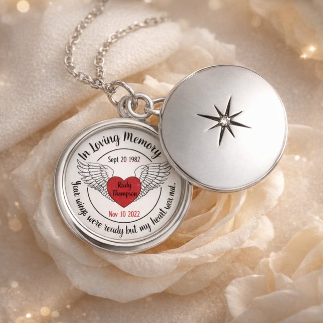 In Loving Memory of Locket Necklace (Creator Uploaded)