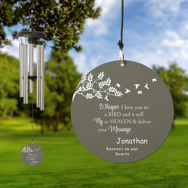 In Loving Memory Of Memorial of a Loved One Wind Chime (Creator Uploaded)