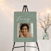 In Loving Memory of Sage Green Memorial Funeral