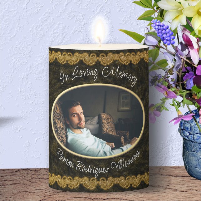 In Loving Memory Our Lady of Guadalupe PV-190130 Pillar Candle (Creator Uploaded)