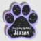 In Loving Memory Paw Print Pet Memorial