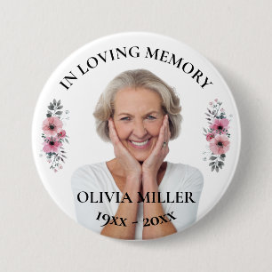 In Loving Memory. Personalize Photo Button