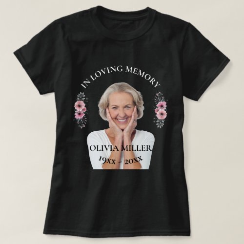 In Loving Memory Personalize T_Shirt