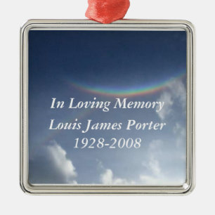 In Loving Memory Personalized Christmas Ornament