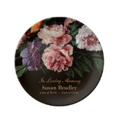 In Loving Memory Personalized Memorial Porcelain Plate (Front)