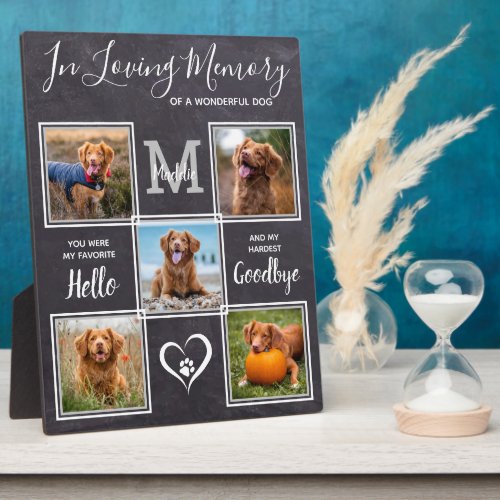 In Loving Memory Personalized Pet Photo Memorial Plaque In Loving Memory Personalized Pet Photo Memorial Plaque
