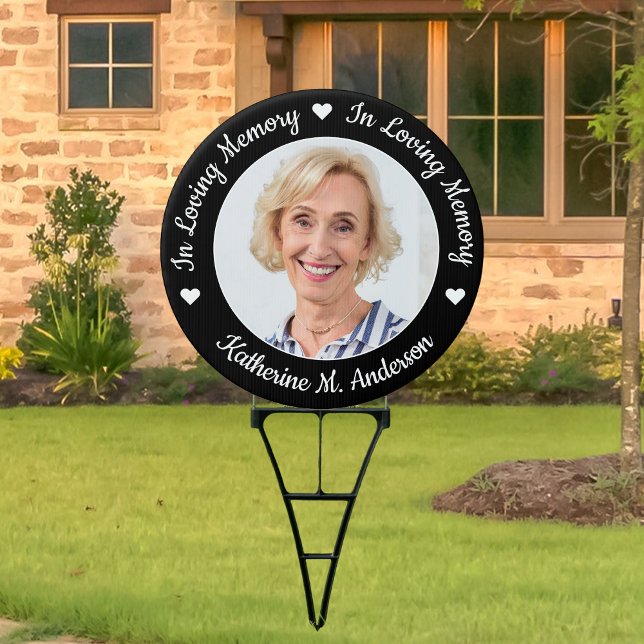In Loving Memory Personalized Photo Memorial Sign (Creator Uploaded)