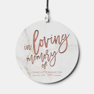In Loving Memory Personalized Photo Memorial Wind Chime