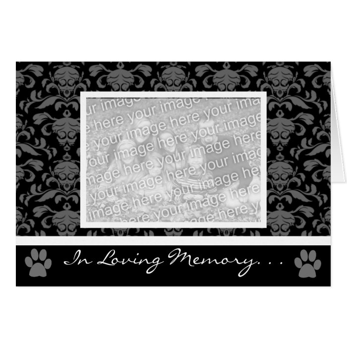 "In Loving Memory" Pet Cards