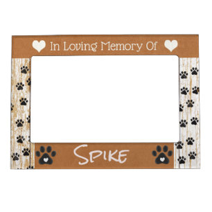 In Loving Memory Pet Magnetic Frame
