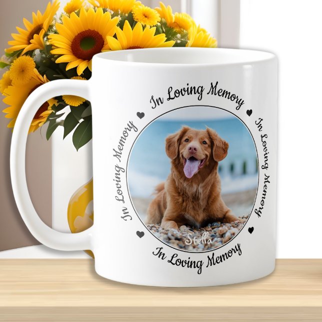 In Loving Memory Pet Memorial Coffee Mug