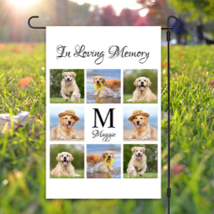 In Loving Memory Pet Memorial Photo Pet Loss Garden Flag