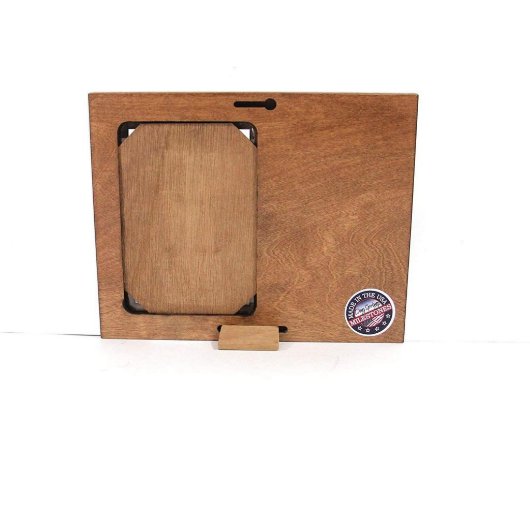 In Loving Memory Pets Cherry Picture Frame (Back)