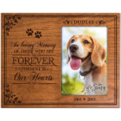 In Loving Memory Pets Cherry Picture Frame (Front)