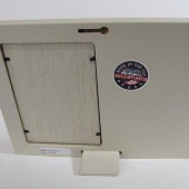 In Loving Memory Pets Ivory Picture Frame (Back)