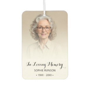 In Loving Memory Photo Air Freshener