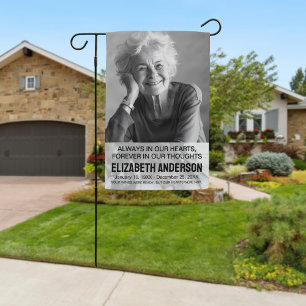 In Loving Memory Photo Angel Heaven Tribute Garden Flag
