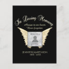 In Loving Memory Photo Card | Zazzle