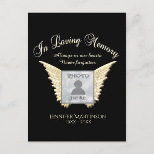 In Loving Memory Photo Card