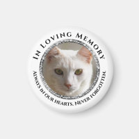 In Loving Memory Photo Cat/Pet Magnet