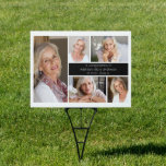 In Loving Memory Photo Collage Memorial Tribute Si Sign In Loving Memory Photo Collage Memorial Tribute Si Sign