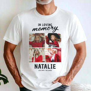 In Loving Memory Photo Collage T-Shirt