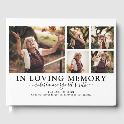 In Loving Memory Photo Funeral Memorial