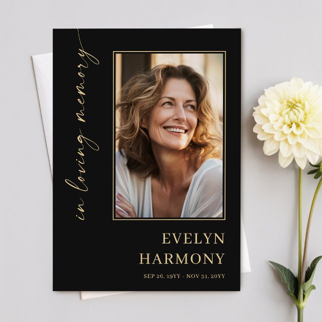In Loving Memory Photo Funeral Program (Creator Uploaded)