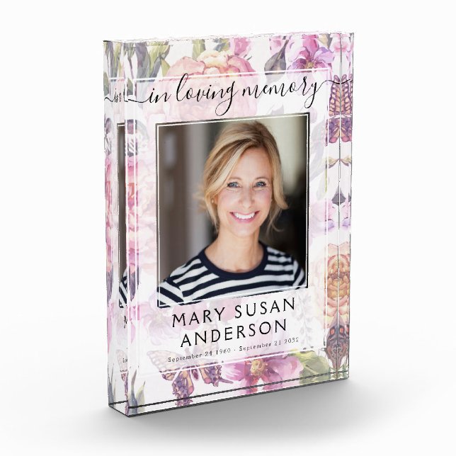 In Loving Memory Photo Keepsake (Left)