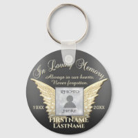 In Loving Memory Photo  Keychain