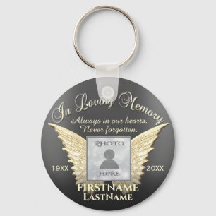 In Loving Memory Photo  Keychain