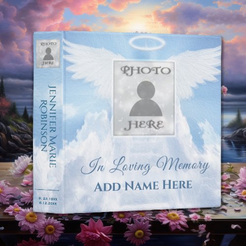 In Loving Memory Photo Memorial Binder