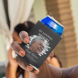 In Loving Memory Photo Memorial Can Cooler