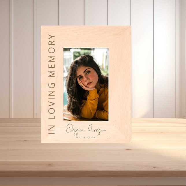 In Loving Memory | Photo Memorial Engraved Frames (Creator Uploaded)