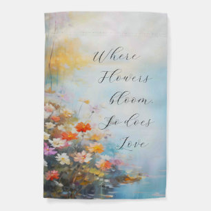 In Loving Memory Photo Memorial Garden Flag