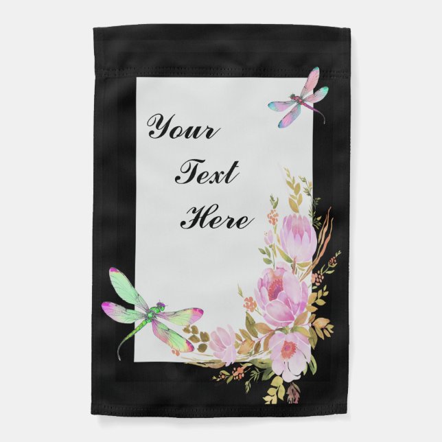 In Loving Memory Photo Memorial Garden Flag (Front)