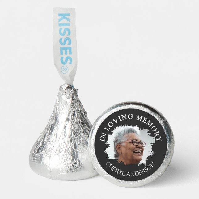In Loving Memory | Photo Memorial Hershey®'s Kisses® (Front)