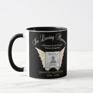 In Loving Memory Photo Memorial Mug