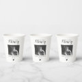 In Loving Memory | Photo Memorial Paper Cups | Zazzle