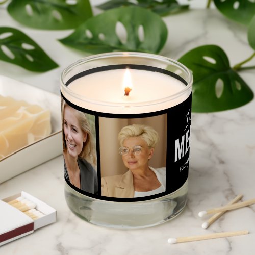 In Loving Memory Photo Memorial Scented Candle