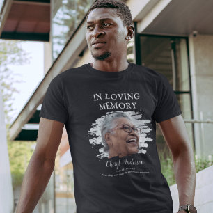 In Loving Memory   Photo Memorial T-Shirt