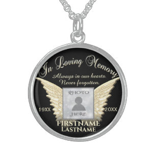 In Loving Memory Photo Necklace
