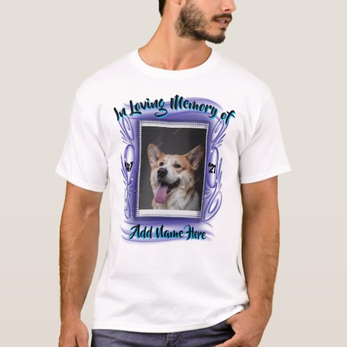 In loving memory  photo personalized T_Shirt
