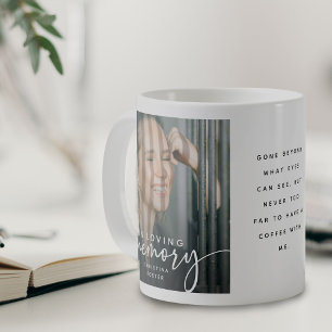 In Loving Memory Photo & Quote Keepsake Coffee Mug