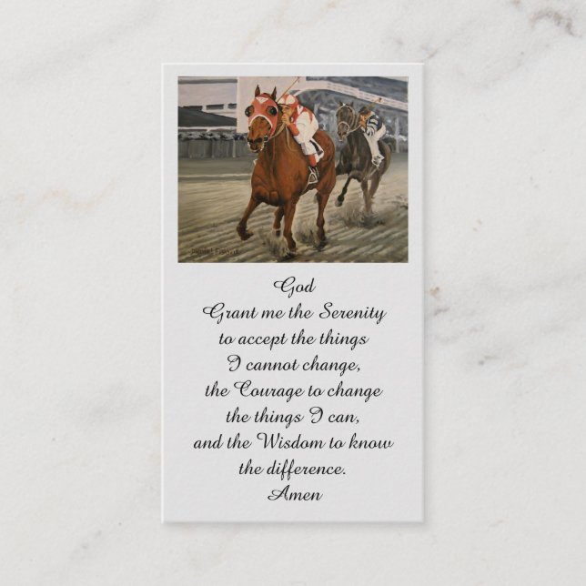 In Loving Memory Picture Sympathy Card (Front)