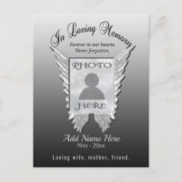In Loving Memory Postcard