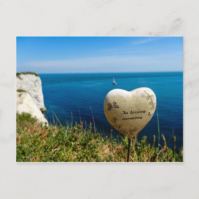 In loving memory postcard (Front)