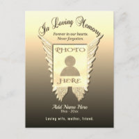In Loving Memory Postcard