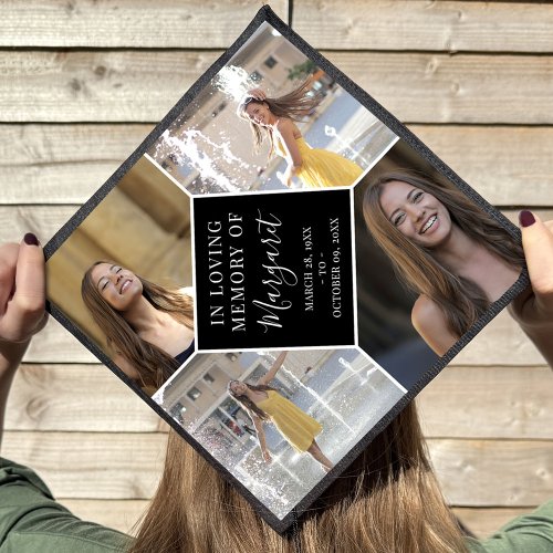 'In Loving Memory' Remembrance Photo Collage